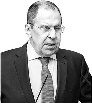 ロシアのセルゲイ・ラブロフ外相