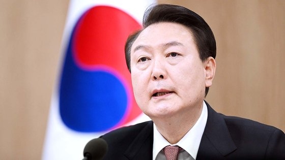 韓国の尹錫悦（ユン・ソクヨル）大統領。［写真　大統領室］
