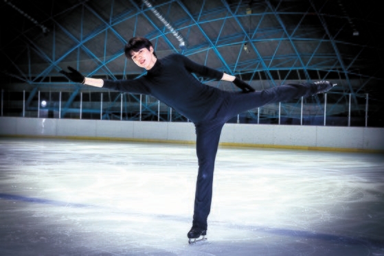 フィギュアスケート韓国代表の車俊煥（チャ・ジュンファン）。チャン・ジニョン記者