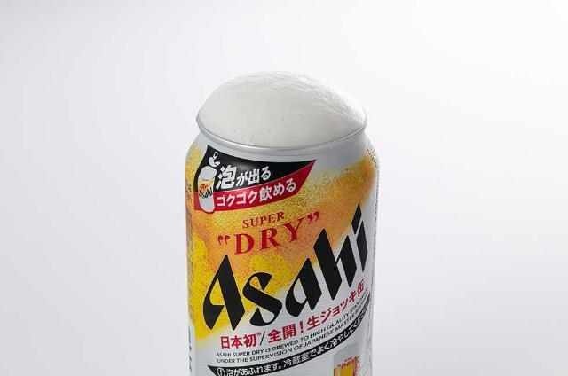 「アサヒスーパードライ　生ジョッキ缶」（写真　ロッテアサヒ酒類）