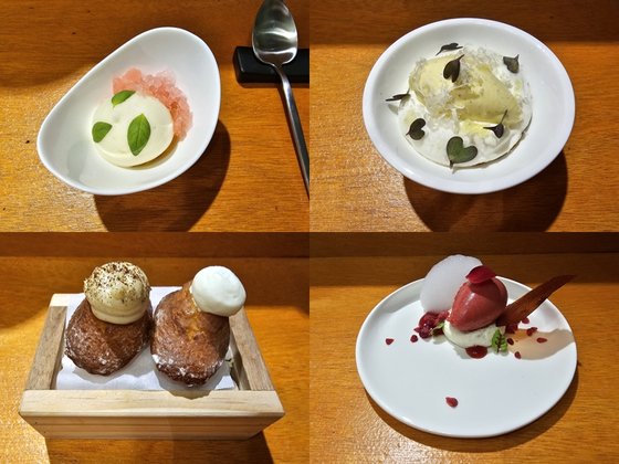 ロッテ百貨店のデザートおまかせ