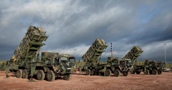 ウクライナのパトリオット（ＰＡＣ）防空システム
