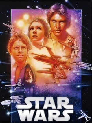 １９７７年の『スター・ウォーズ　エピソード４　新たなる希望』。［写真＝ポスター］