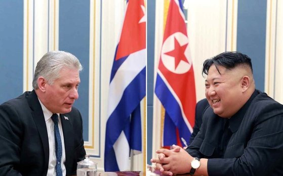 キューバ指導者の平壌（ピョンヤン）訪問　金正恩委員長