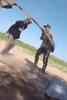 ヘビで縄跳びをとぶアルゼンチンの男性たち［動画　オンラインコミュニティ］
