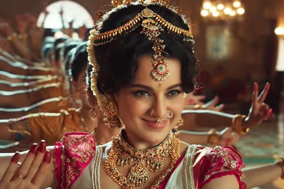 インドの女優カンガナー・ラーナーウト氏。総選挙に出馬する意向を示した。［写真　映画公式スチールカット］