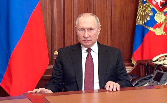 ロシアのプーチン大統領。