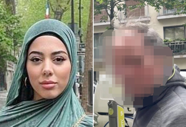 パリの路上で「唾テロ」にあったムスリム女性［インスタグラム　キャプチャー］