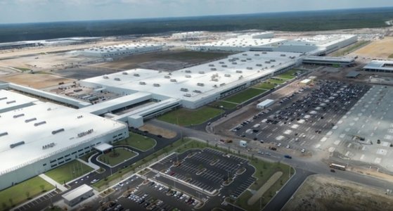 米ジョージア州ブライアン郡に位置したＨＭＧＭＡは年産３０万台規模で、１０－１２月期に稼動予定だ。［写真　現代自動車グループ］