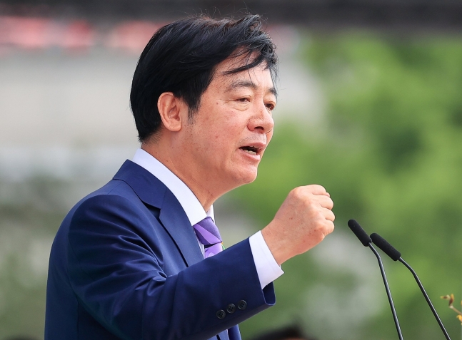 頼清徳新総統　［写真　台湾総統府］