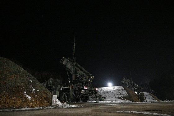   ８６３０部隊のパトリオット発射台［写真　韓国空軍］