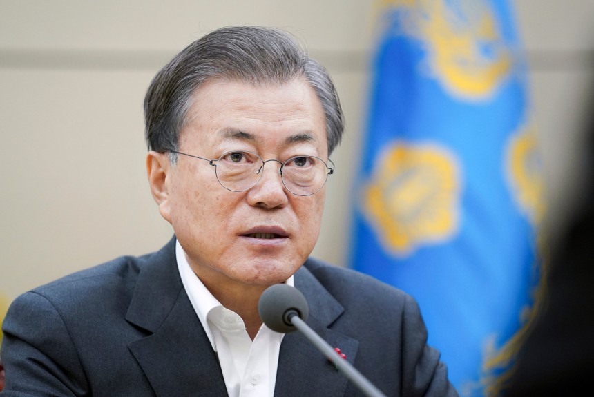 文在寅（ムン・ジェイン）前大統領　［写真　聯合ニュース］