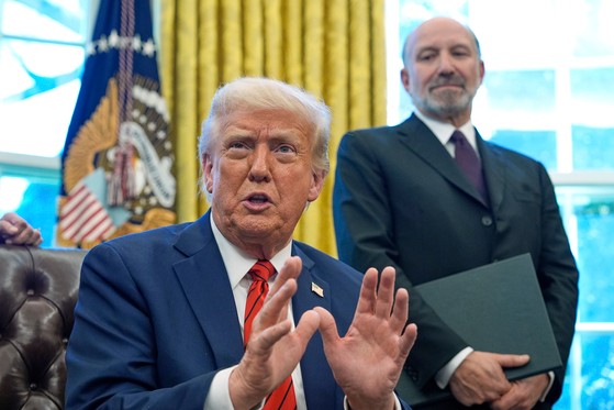 トランプ米大統領　［ＡＰ＝聯合ニュース］