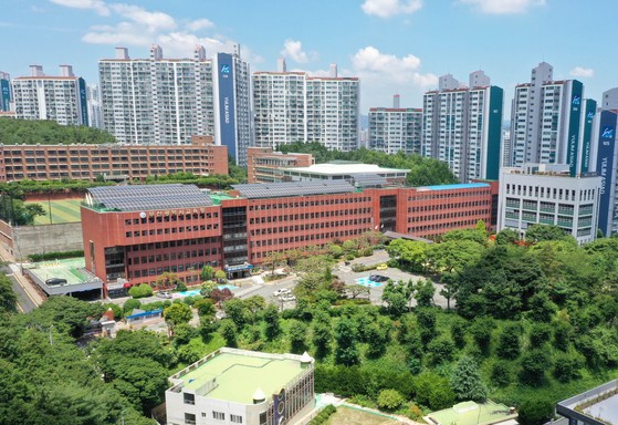釜山市教育庁。［写真　釜山市教育庁］