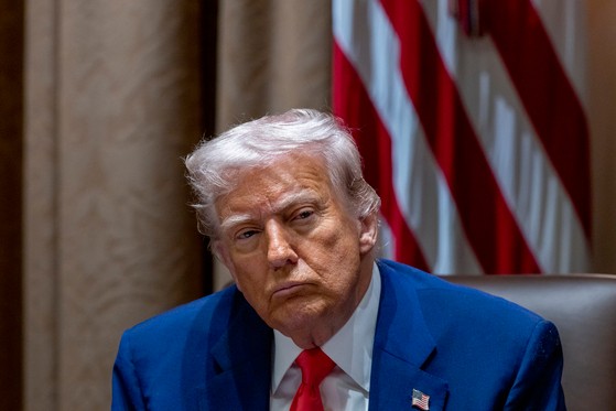 米国のドナルド・トランプ大統領。［写真　ＥＰＡ＝聯合ニュース］
