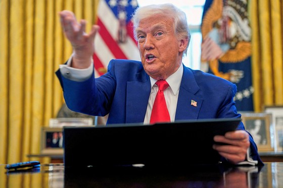 トランプ米大統領。［写真　ＡＰ＝聯合ニュース］