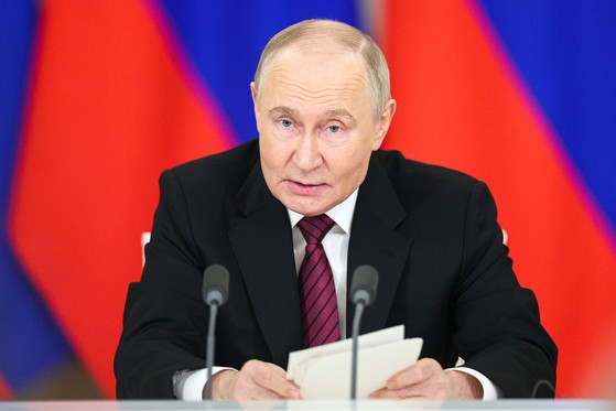 ロシアのプーチン大統領　［ＡＰ＝聯合ニュース］