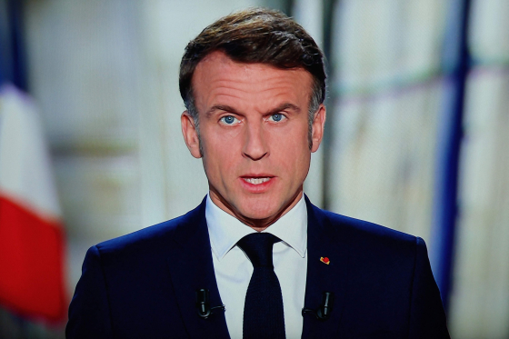 マクロン仏大統領　［ＡＦＰ＝聯合ニュース］