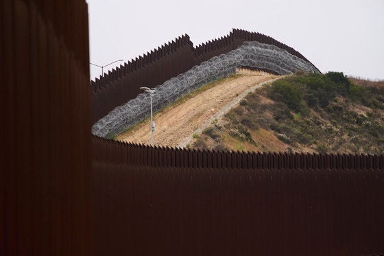 米国・メキシコ国境地帯。［写真　ＡＰ＝聯合ニュース］