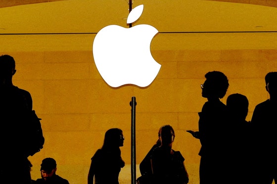 アップルのロゴ。［写真　ロイター＝聯合ニュース］
