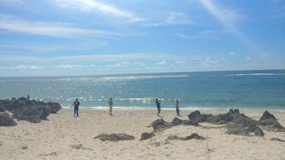 沖縄のある浜辺。※写真の浜辺は記事内容とは関係ありません