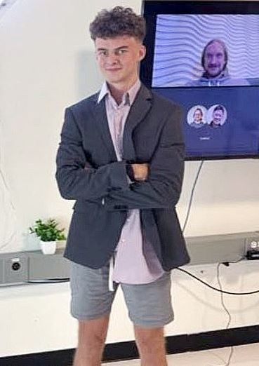 米政府効率化省（ＤＯＧＥ）に抜擢されて働いた１０代公務員のエドワード・コリスティン氏。［Ｘ　キャプチャー］