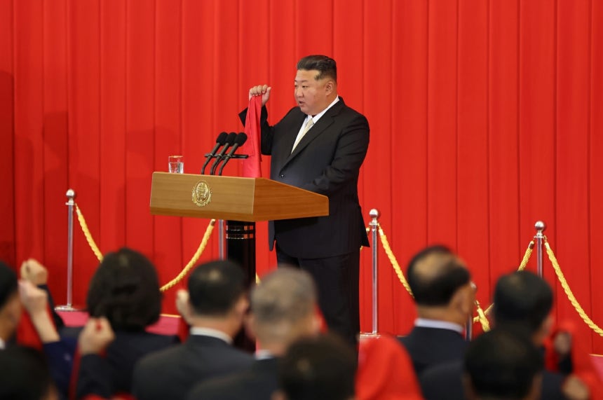 北朝鮮政権樹立77周年記念日（9・9節）行事に出席した金正恩（キム・ジョンウン）国務委員長 ［労働新聞＝ニュース1］