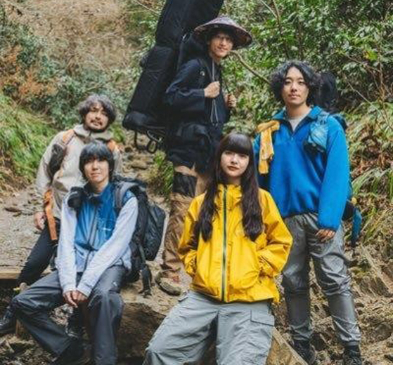 日本のインディーズバンド、スーパー登山部。［写真 スーパー登山部のX（旧Twitter）キャプチャー］