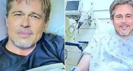   ブラッド・ピットを装った詐欺師が送った写真［LADbible キャプチャー］