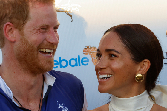 ヘンリー王子とメーガン妃。ロイター＝聯合ニュース