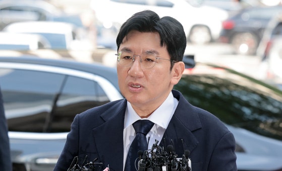HYBE（ハイブ）のパン・シヒョク議長。［聯合ニュース］