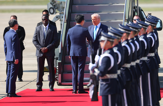 国賓として訪韓したトランプ大統領。［写真 聯合ニュース］