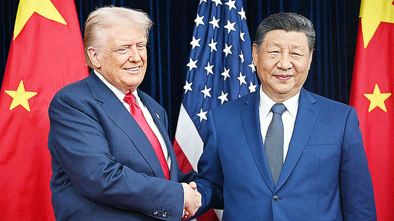 トランプ米大統領と習近平中国の国家主席。［写真 AFP＝聯合ニュース］
