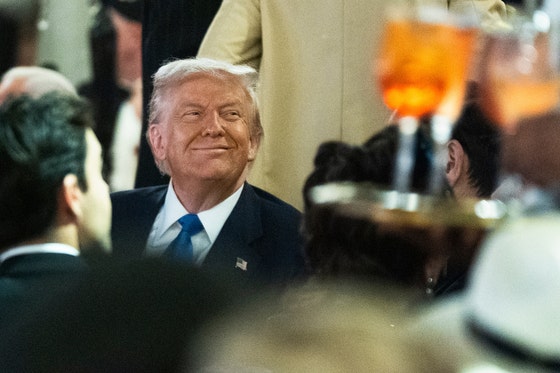 10月31日、フロリダ州マールアラーゴで開かれたトランプ大統領のハロウィンパーティー。［写真 AP＝聯合ニュース］