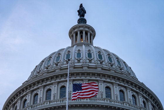 米ワシントンDCの連邦議事堂。［写真 UPI＝聯合ニュース］