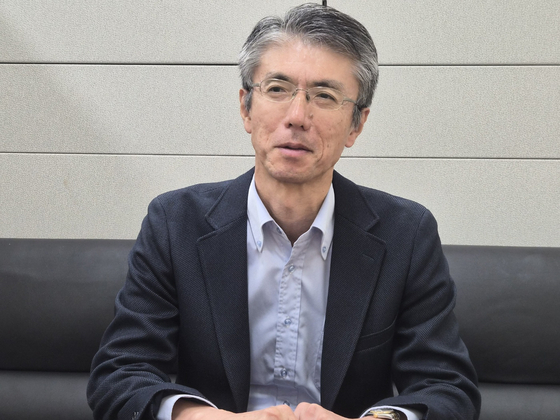 村田製作所の韓国法人を率いる水野利弘社長（韓国村田電子代表）がソウルのCOEXで中央日報と会いインタビューをしている。パク・ヘリ記者