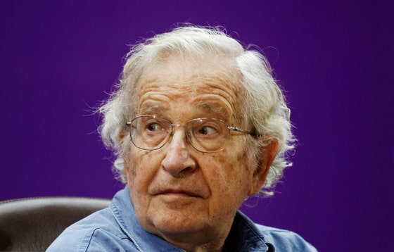 ノーム・チョムスキー氏。［写真 AP＝聯合ニュース］