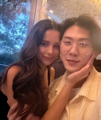   韓国人移民者ファン・テハさん(右)と妻セレナ・ディアズさん　［GoFundMe　キャプチャー］