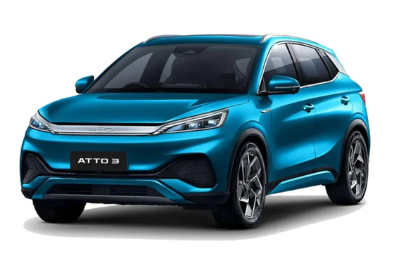 中国車の攻勢が本格化している。BYDの「アット3」。［写真 BYD］