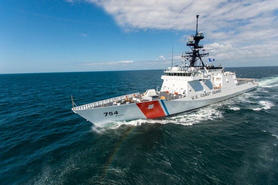 米海軍新型護衛艦の基盤となる沿岸警備隊国家安保警備艦 ［ハンティントン・インガルス］