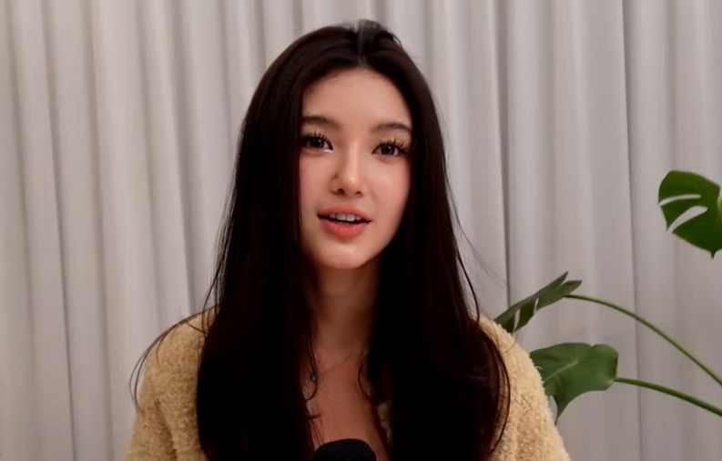 NewJeans（ニュージーンズ）の元メンバー、ダニエル。［写真 YouTube キャプチャー］