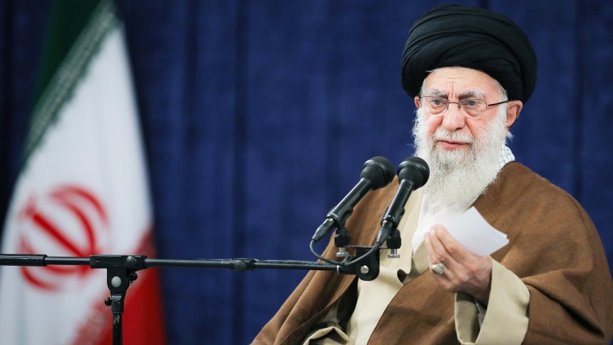 イランの最高指導者ハメネイ師。［写真 EPA＝聯合ニュース］