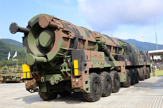  国軍の日メディアデー行事で公開された「玄武5」。聯合ニュース