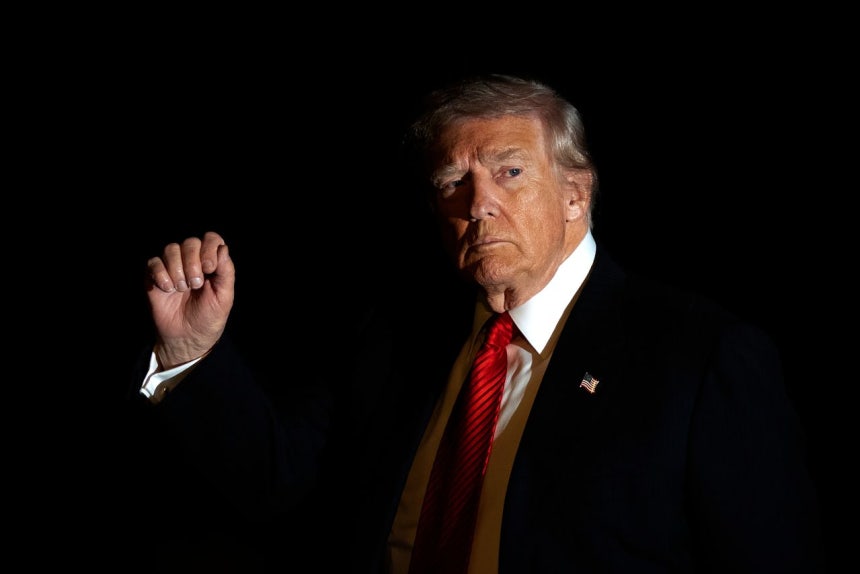 ドナルド・トランプ大統領。AP＝聯合ニュース