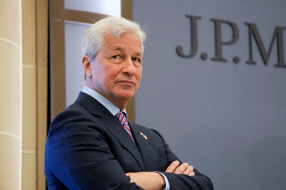 J．P．モルガンのジェイミー・ダイモン最高経営責任者。ロイター＝聯合ニュース