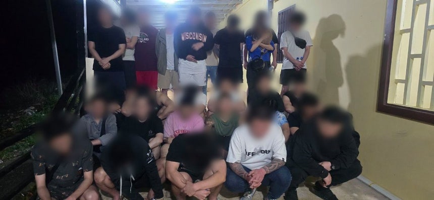 青瓦台（チョンワデ）は、カンボジアのスキャム（詐欺）組織に関与した韓国国籍の被疑者ら73人を検挙し、強制送還すると22日に明らかにした。［写真　超国家犯罪特別対応TF］