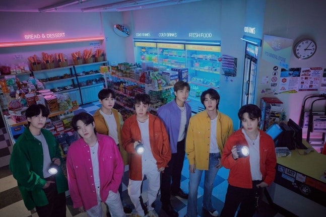 BTS（防弾少年団）。［BIGHIT MUSIC］