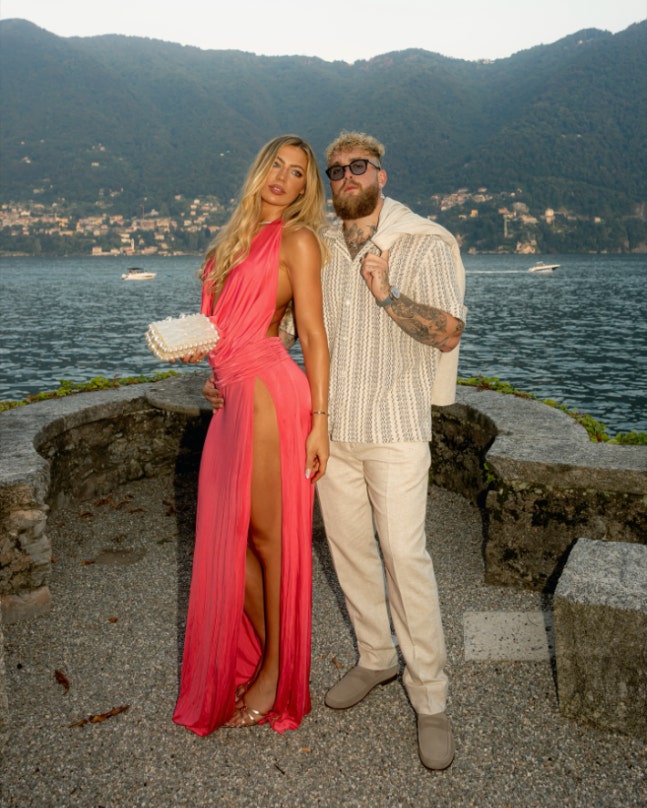  ユッタ・リールダムと婚約者のジェイク・ポール ［ユッタ・リールダム インスタグラム］