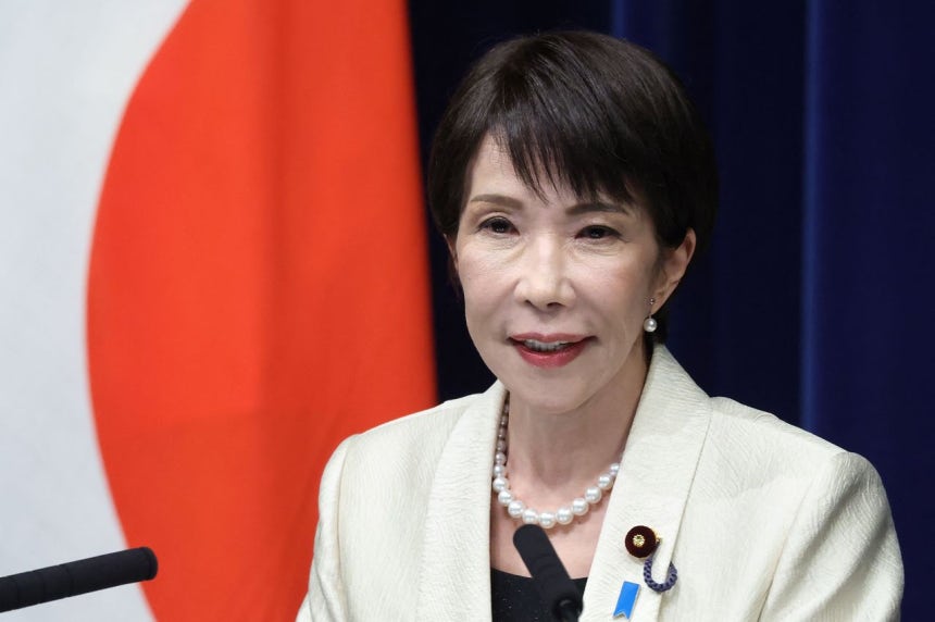 高市早苗首相。［AFP＝聯合ニュース］