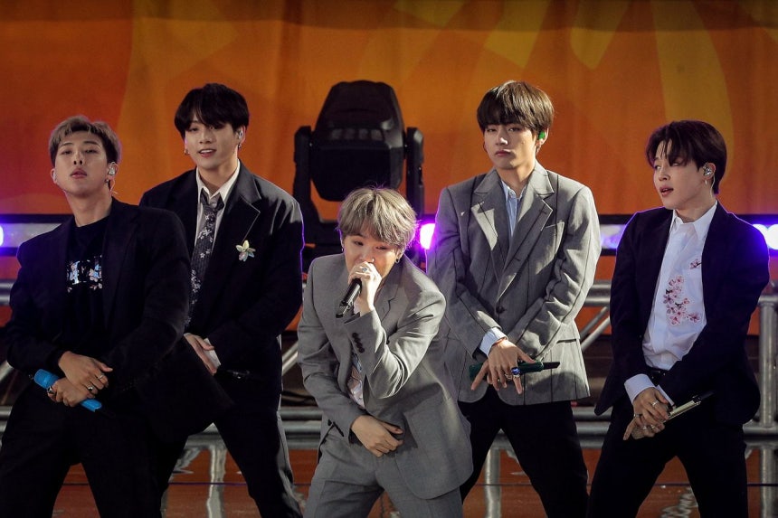 グループBTS（防弾少年団） ［ロイター＝聯合ニュース］